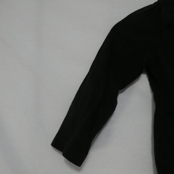 Unbranded | 12 months | Black Snowflake Heart Graphic Print Long Sleeve Top - Picture 4 of 13